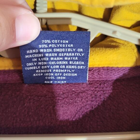 VTG Arizona State Sun Devils Sweatshirt Adult Medium Maroon Hoodie ASU Mens GUC - Picture 8 of 9